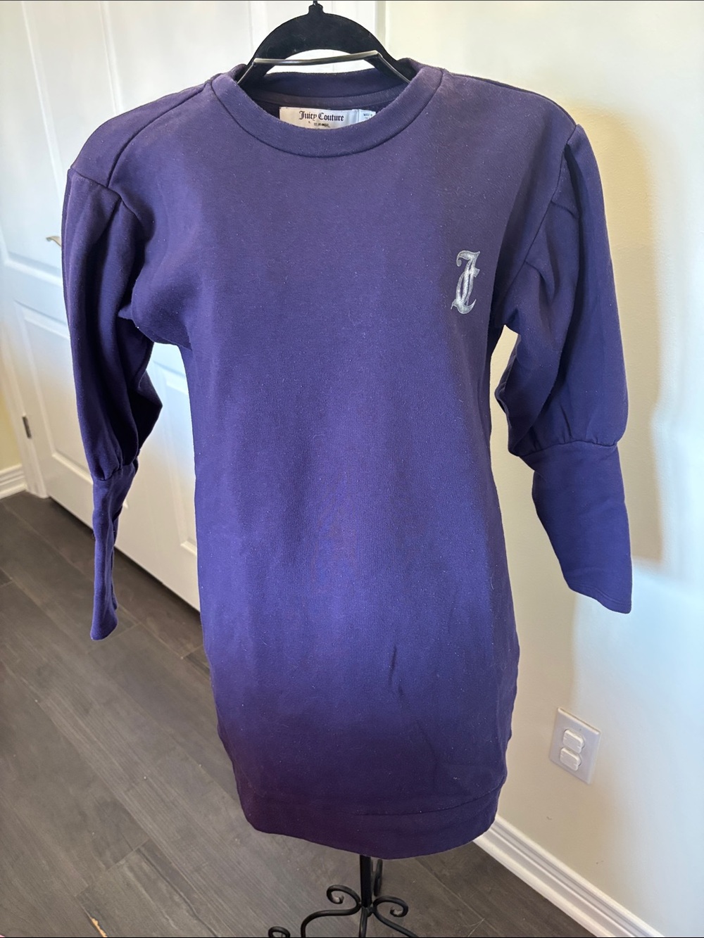 Juicy Couture Purple Long Sleeve Dress
